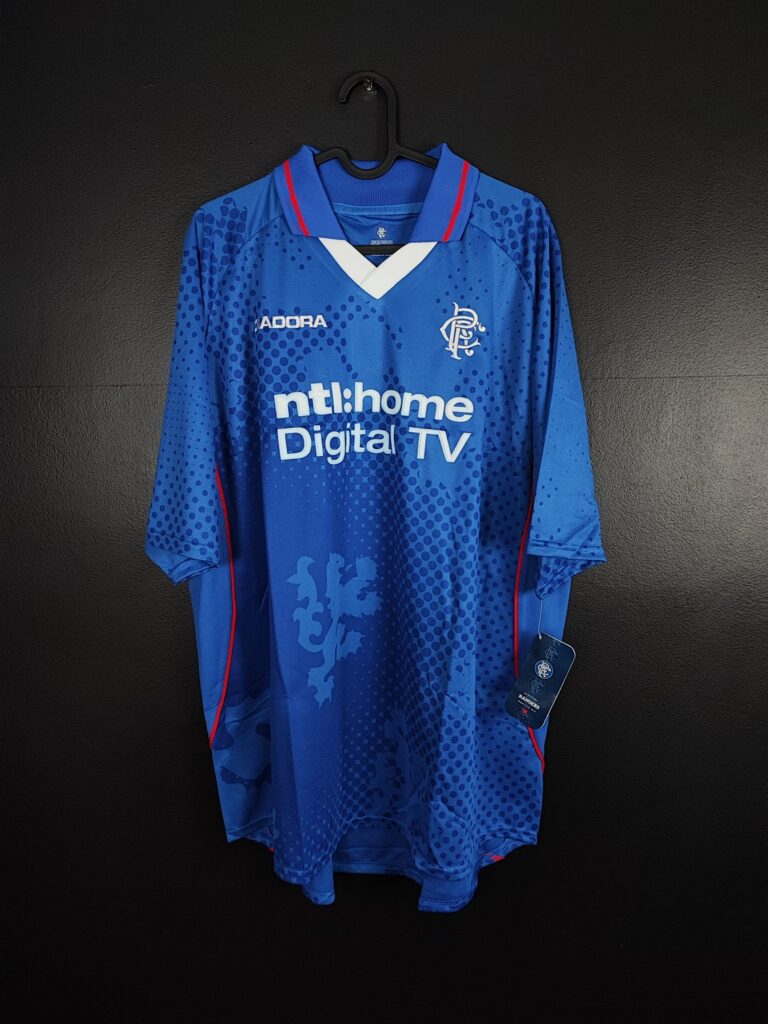 Koszulka piłkarska Glasgow Rangers 2002/03 Home Diadora [XXL] NEW