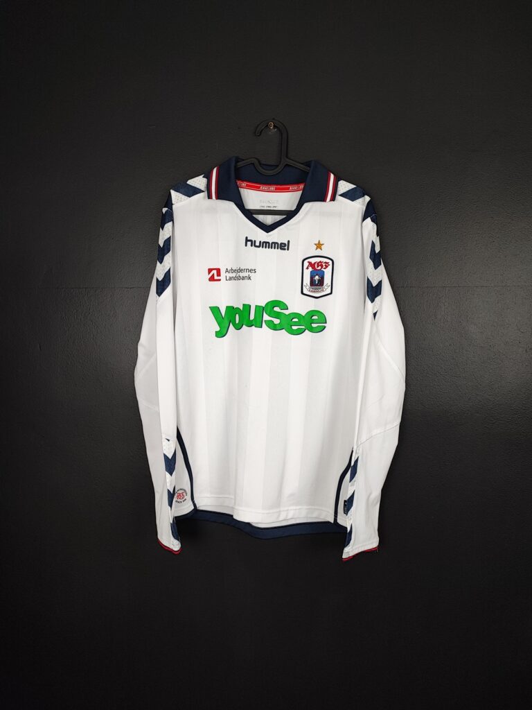 Koszulka piłkarska GF Aarhus 2014/15 Home Hummel [S] Long