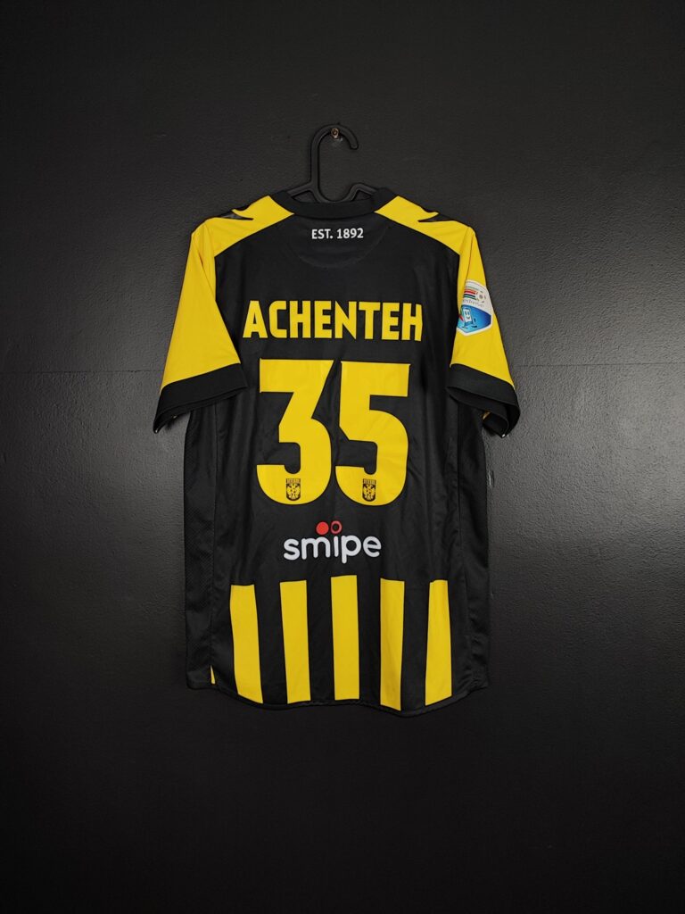 Koszulka piłkarska Vitesse Arnhem 2014/15 Macron Home Achenteh #35 [S] Match Issue