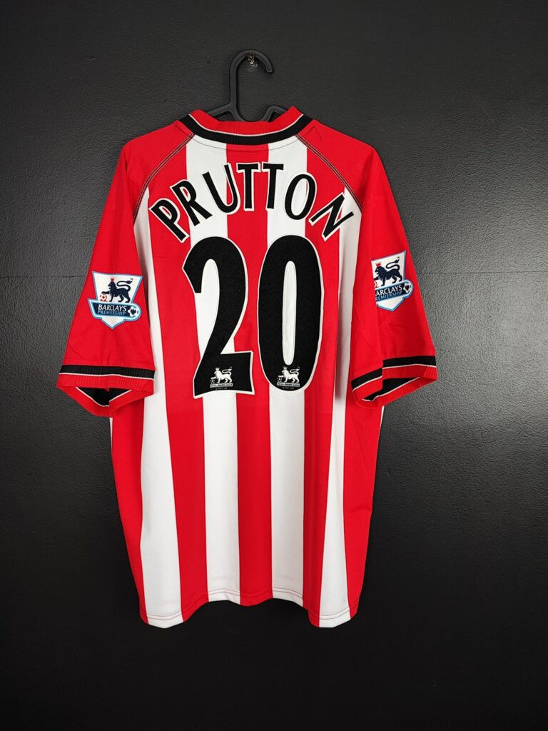 Koszulka piłkarska Southampton 2003/05 Home David Prutton #22 [L] Match Issue