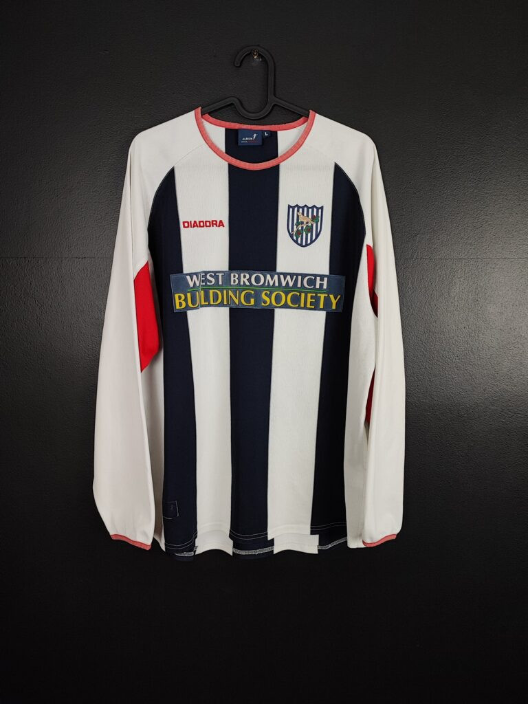 Koszulka piłkarska West Bromwich Albion 2003/04 Diadora Home [L] Long