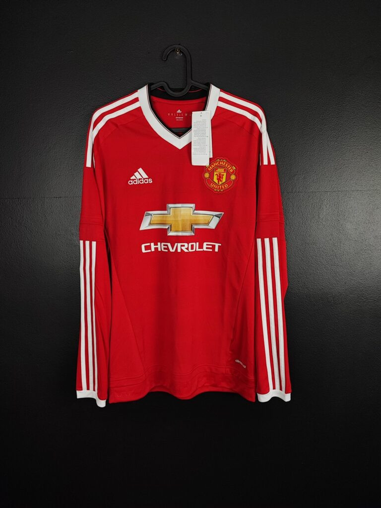 Koszulka piłkarska Manchester United 2015/16 Adidas Home [S] Long NEW