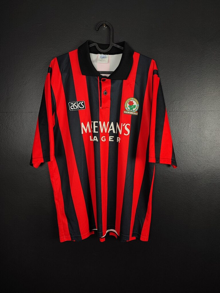 Koszulka piłkarska Blackburn Rovers 1992/94 Asics Away [L]