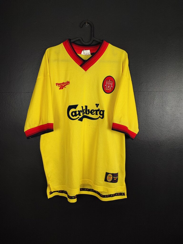 Koszulka piłkarska Liverpool 1997/99 Reebok Away [XL]