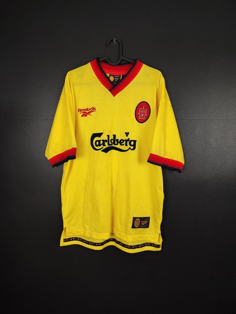 Koszulka piłkarska Liverpool F.C 1997/99 Reebok Away [L]