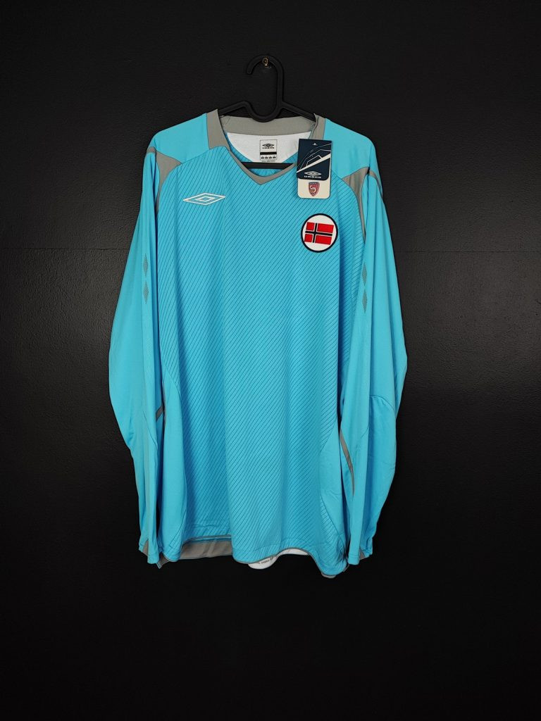 Koszulka piłkarska reprezentacji Norwegia 2008/09 GK Umbro [XL] New