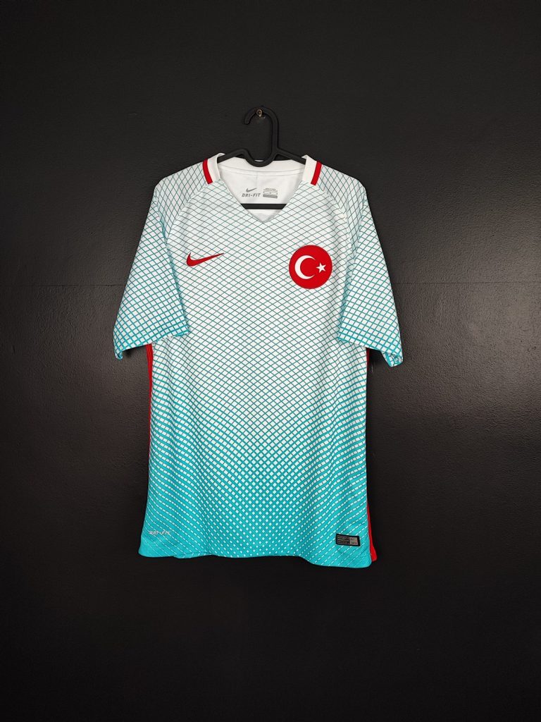 Koszulka piłkarska reprezentacji Turcja 2016/18 Nike Away [M]