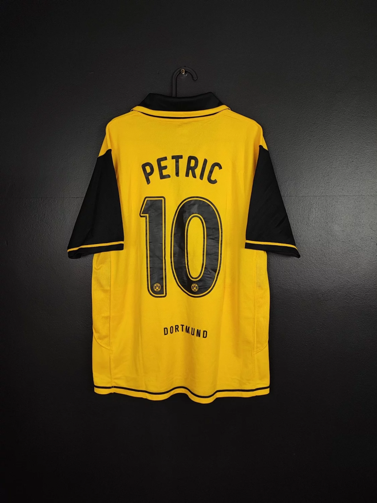 Koszulka piłkarska Borussia Dortmund 2007/08 Nike Home Petrić #10 [L]