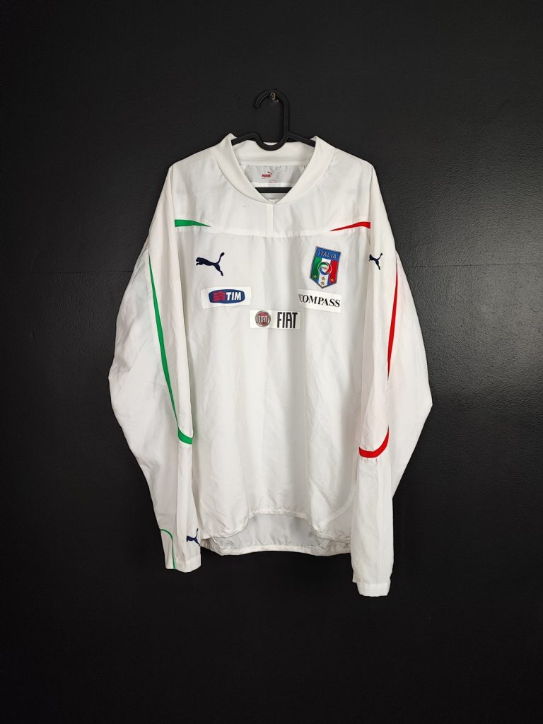 Bluza piłkarska treningowa Włochy 2010/12 Puma [L] Player Issue