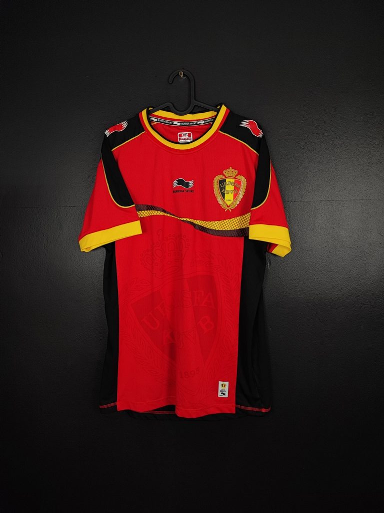 Koszulka piłkarska reprezentacji Belgia 2012/13 Home Burrda Sport [XXL]