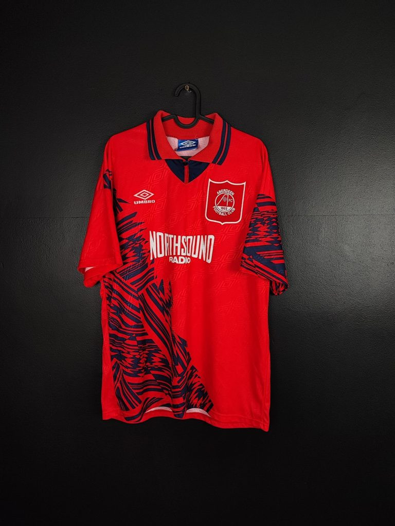 Koszulka piłkarska Aberdeen 1994/96 Home Umbro [L]