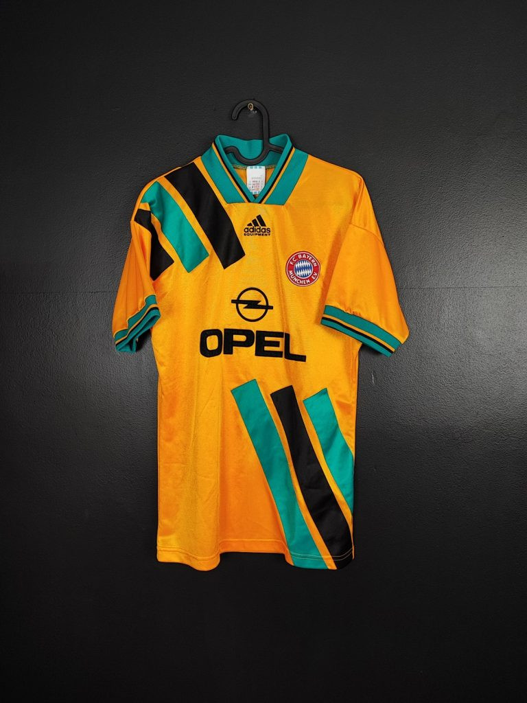 Koszulka piłkarska Bayern Monachium 1993/95 Away Adidas [S]