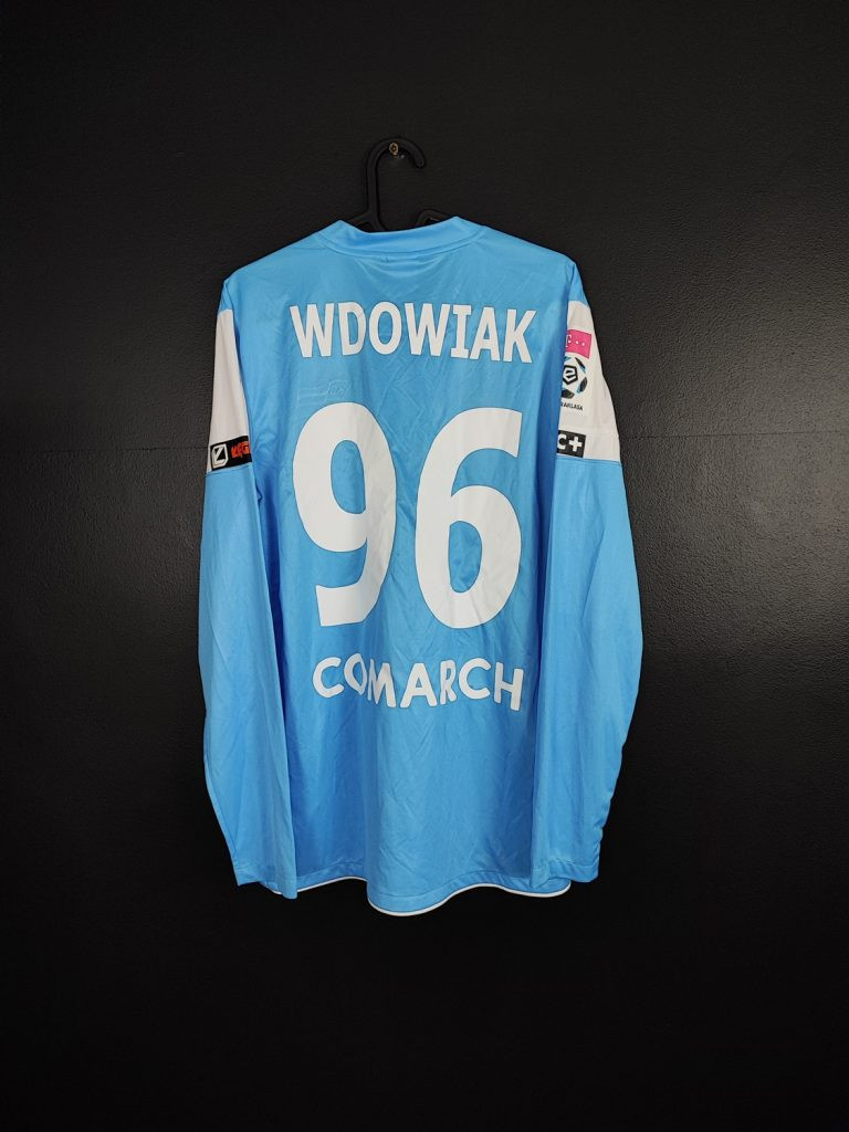 Koszulka piłkarska Cracovia 2013/14 Nike Away Mateusz Wdowiak #96 [M] Match Issue