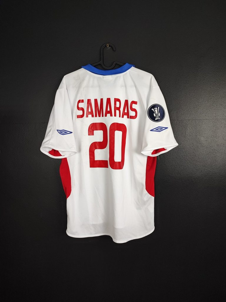 Koszulka piłkarska SC Heerenveen 2005/06 Away Umbro Jorgos Samaras #20 [M]