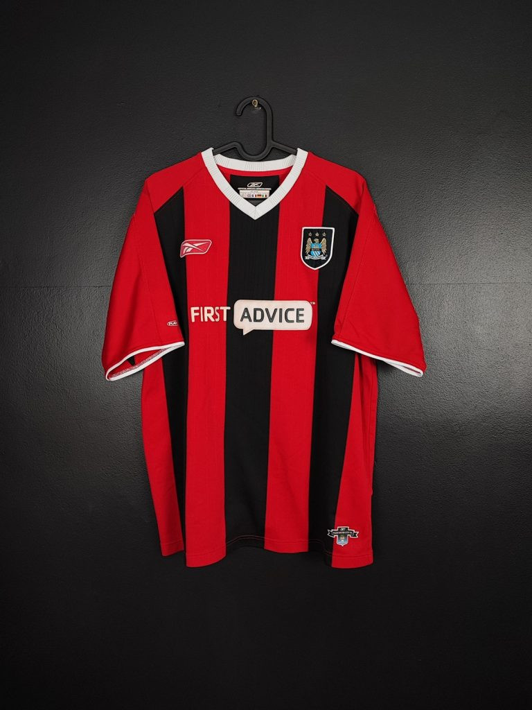 Koszulka piłkarska Manchester City 2003/05 Away Reebok [XL]