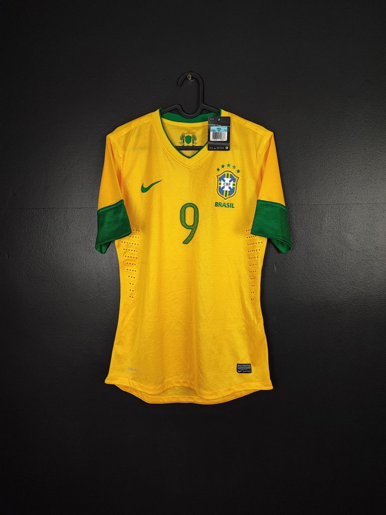 Koszulka piłkarska reprezentacji Brazylia 2012/13 Home Nike #9 [M] Player Issue