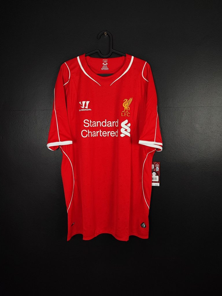 Koszulka piłkarska Liverpool 2014/15 Home Warrior [XL] NEW