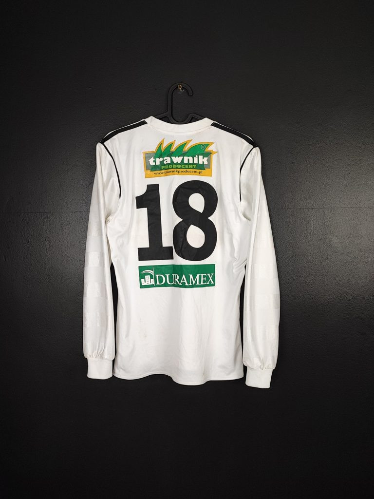 Koszulka piłkarska Lechia Gdańsk 2012/13 Home Adidas #18 [S] Match Issue