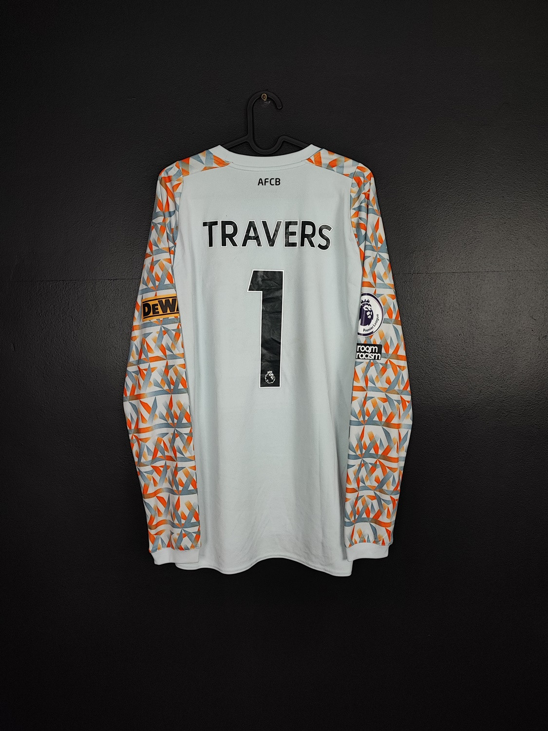 Koszulka piłkarska Bournemouth AFC 2022/23 GK Umbro Mark Travers 1 [L