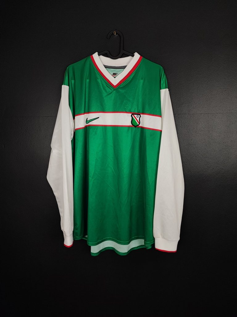 Koszulka piłkarska Legia Warszawa 1998/00 Home Nike Long [XL] Player Issue