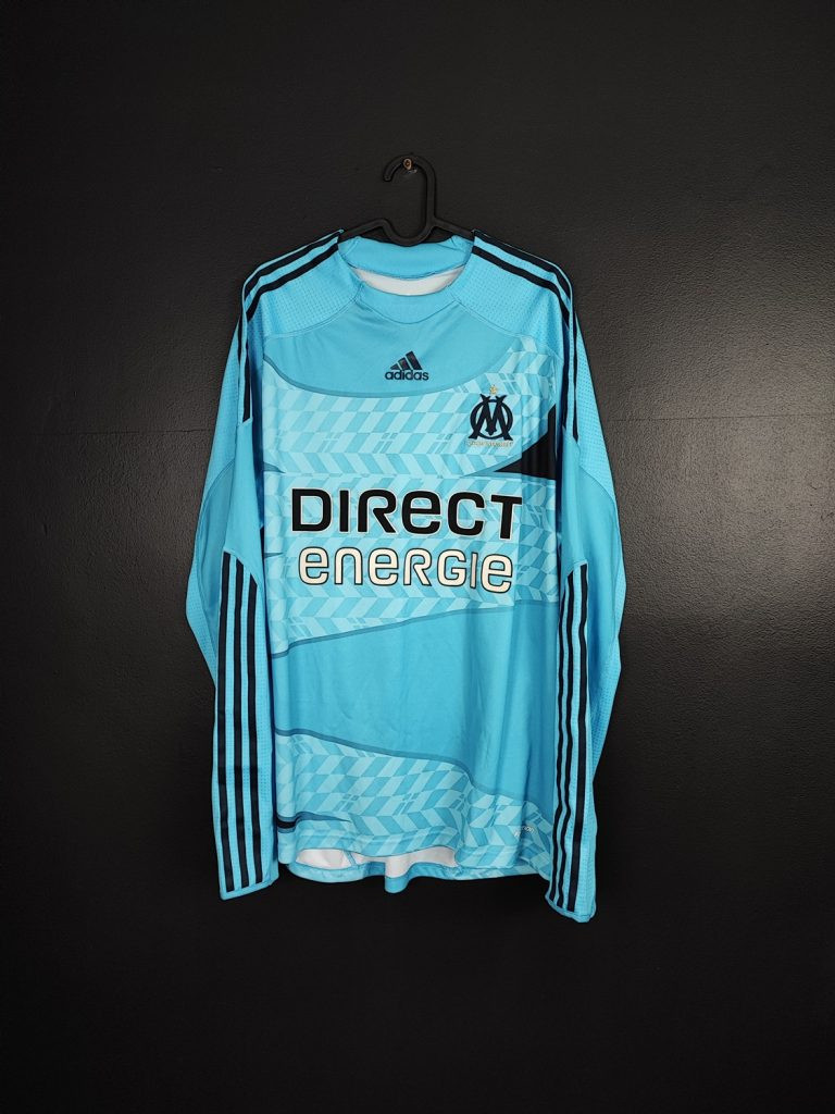 Koszulka piłkarska Olympique Marseille 2010/11 Home Adidas [XL] Player Issue