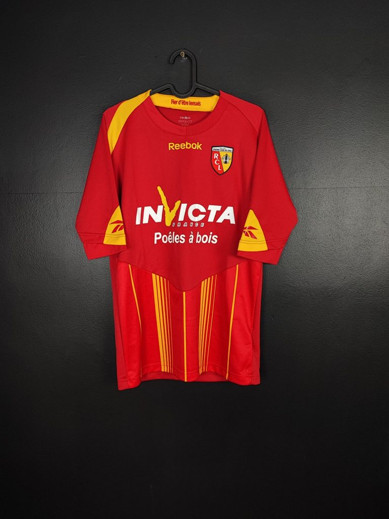 Koszulka piłkarska RC Lens 2009/10 Home Reebok [M]