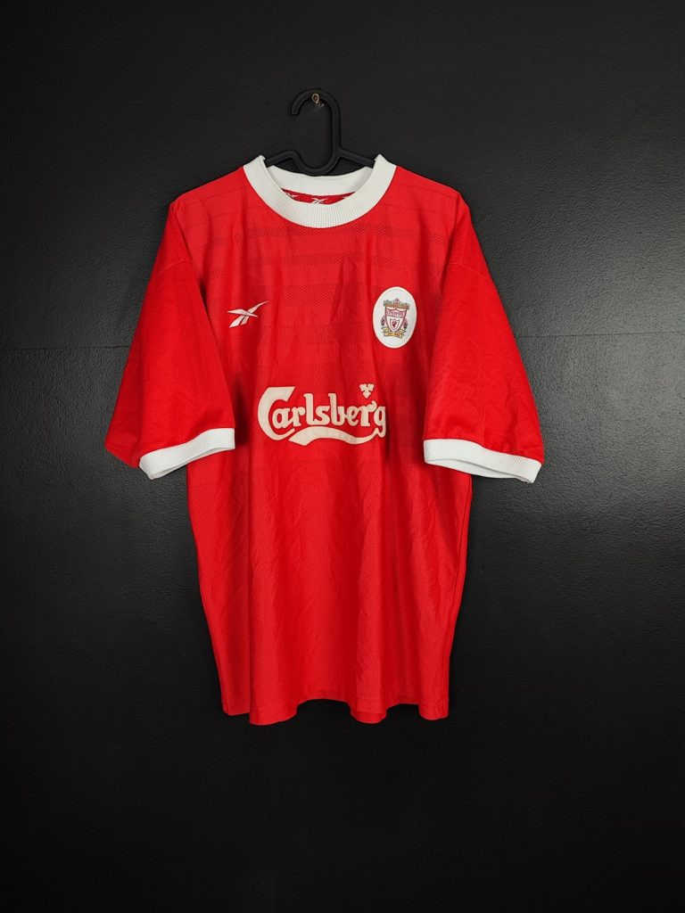 Koszulka piłkarska Liverpool 1998/00 Home Reebok [L]