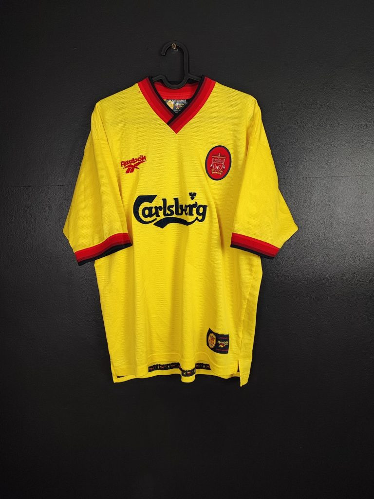 Koszulka piłkarska Liverpool 1997/99 Away Reebok [L]