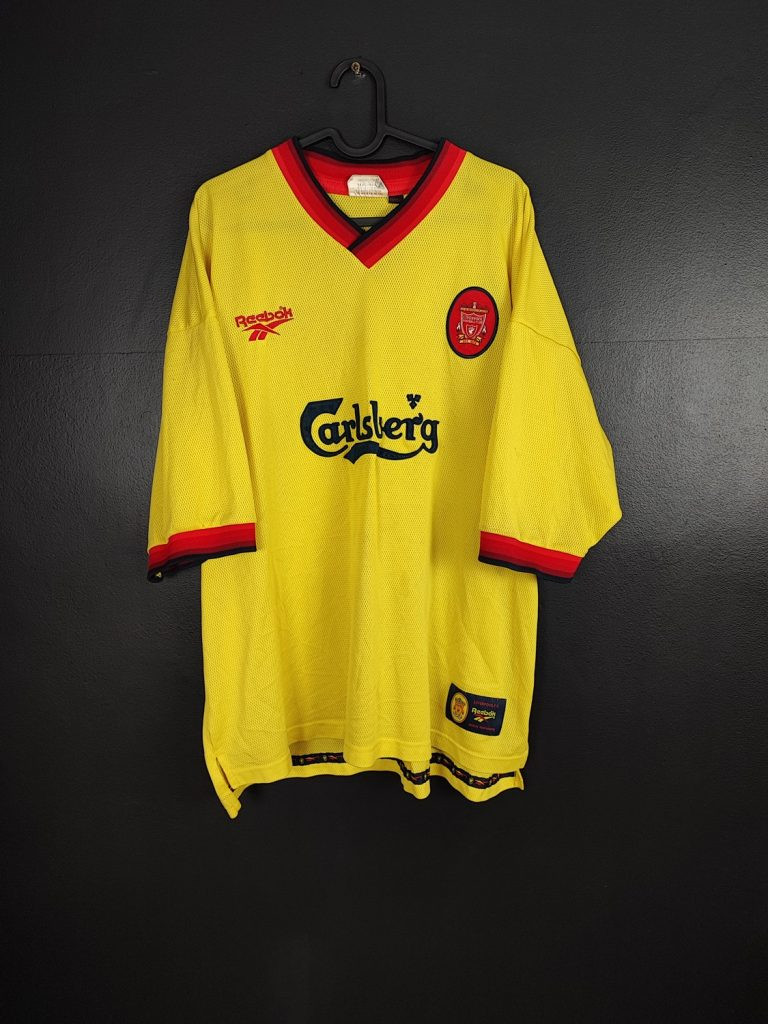 Koszulka piłkarska Liverpool 1997/99 Away Reebok [XXL]