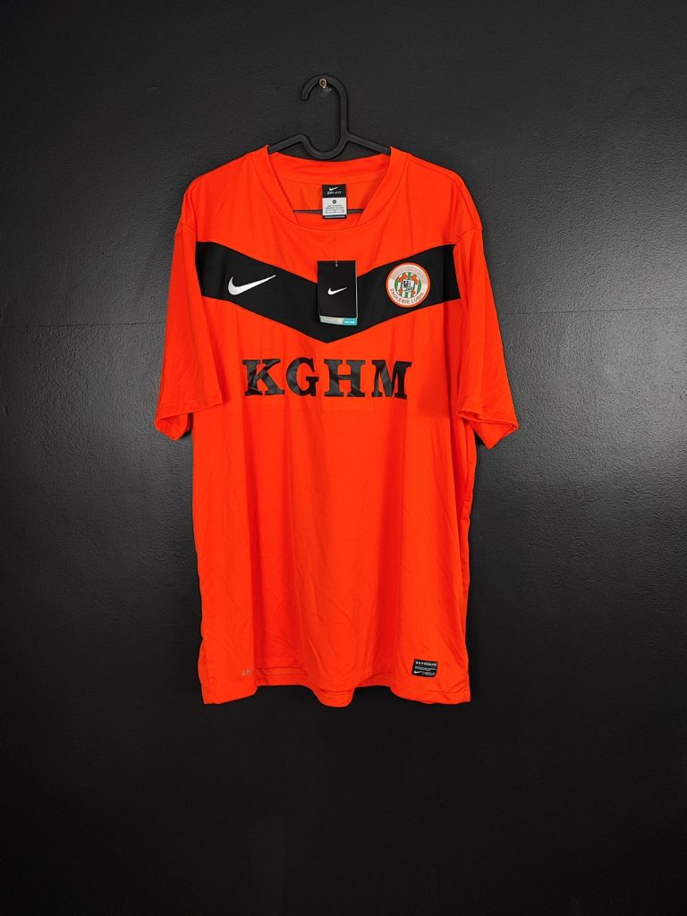 Koszulka piłkarska Zagłębie Lubin 2011/12 Home Nike [XL] NEW