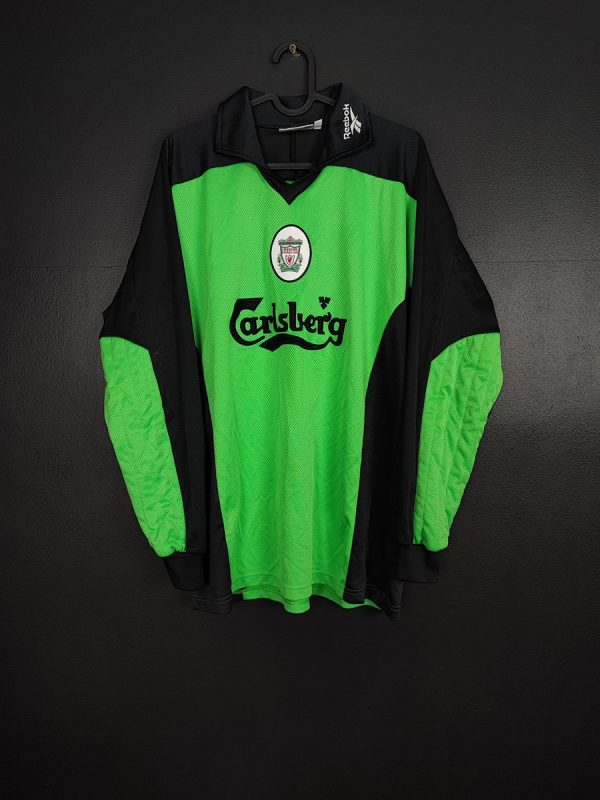 Koszulka piłkarska Liverpool 1998/99 GK Reebok [L] Long