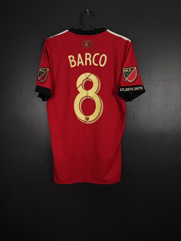 Koszulka piłkarska Atlanta United 2018/19 Home Adidas Esequiel Barco #8 [S] Match Issue