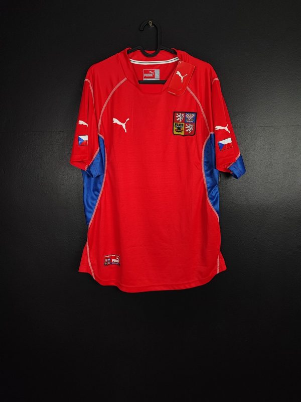 Koszulka piłkarska reprezentacji Czechy 2002/03 Home Puma [L] NEW