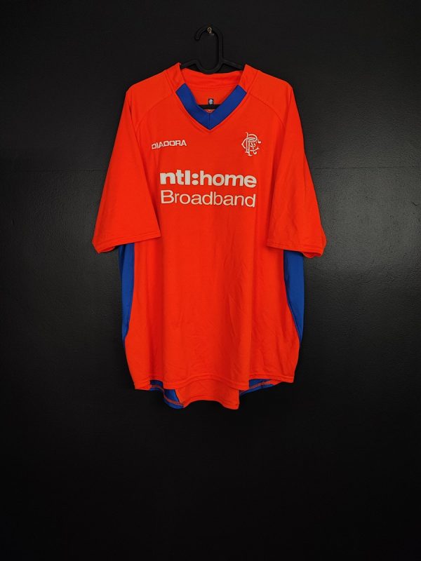 Koszulka piłkarska Glasgow Rangers 2002/03 Away Diadora [XL]