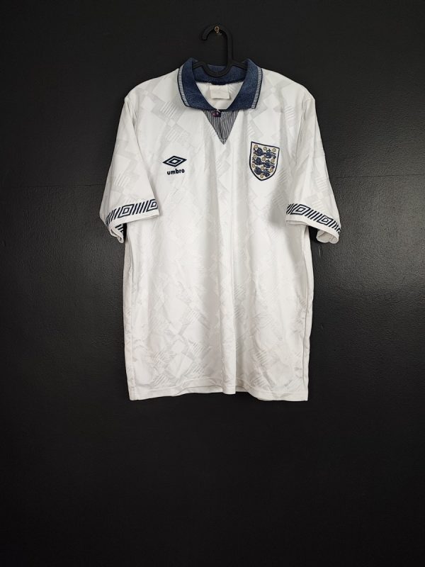 Koszulka piłkarska reprezentacji Anglia 1990/92 Home Umbro [M]