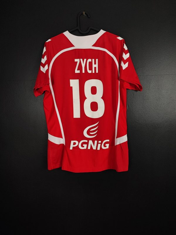 Koszulka piłkarska reprezentacji Polska 2014/15 Away Hummel Aleksandra Zych #18 [XL] Match Issue