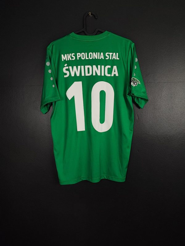 Koszulka piłkarska Polonia Stal Świdnica 2020/21 Home Jako Wojciech Szuba #10 [M] Match Issue