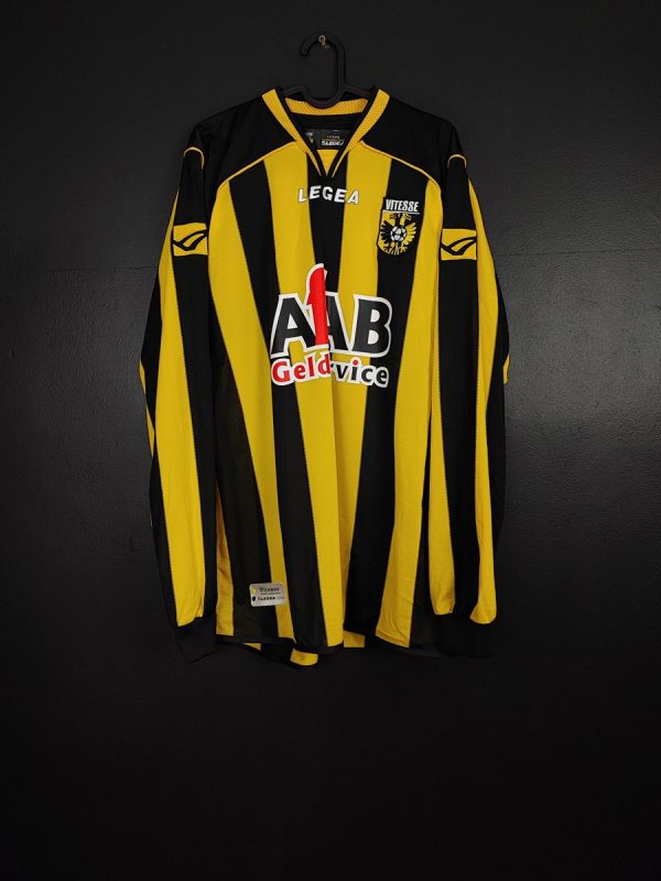 Koszulka piłkarska Vitesse 2006/07 Home Legea [XL] Long