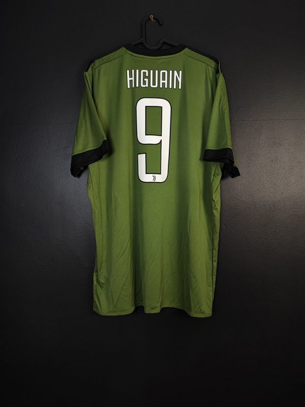 Koszulka piłkarska Juventus 2017/18 Third Adidas Higuain #9 [XL]