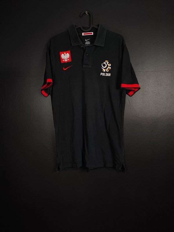 Koszulka piłkarska treningowa reprezentacji Polska 2012/14 Nike [M] Polo