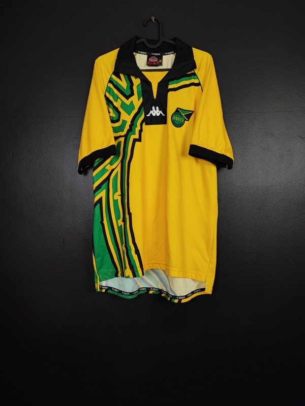 Koszulka piłkarska reprezentacji Jamajka 1998/00 Home Kappa [XL]