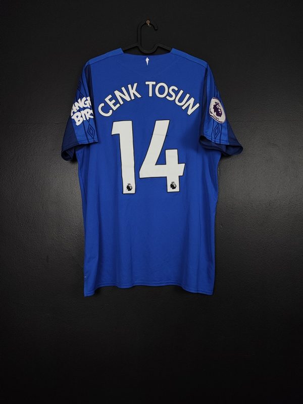 Koszulka piłkarska Everton 2017/18 Home Umbro Cenk Tosun #14 [L]