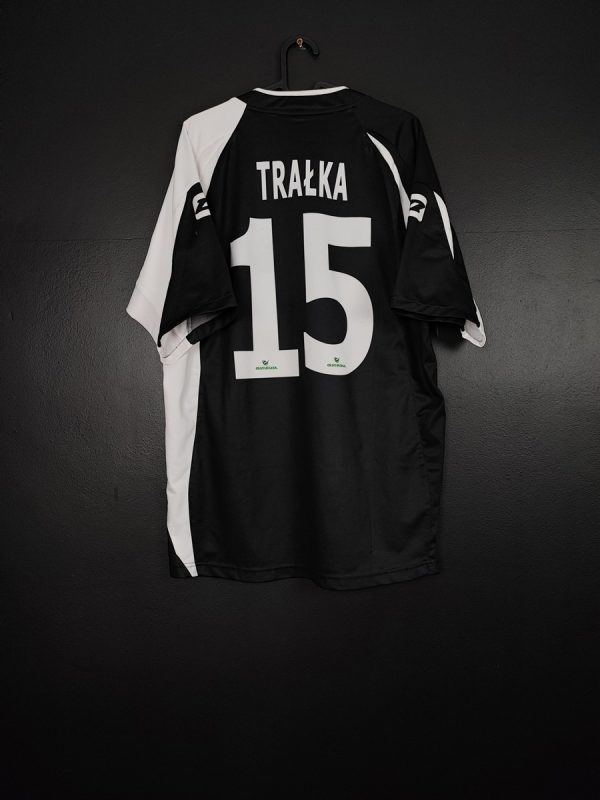 Koszulka piłkarska Polonia Warszawa 2008/09 Home Zina Łukasz Trałka #15 [XL] Match Issue