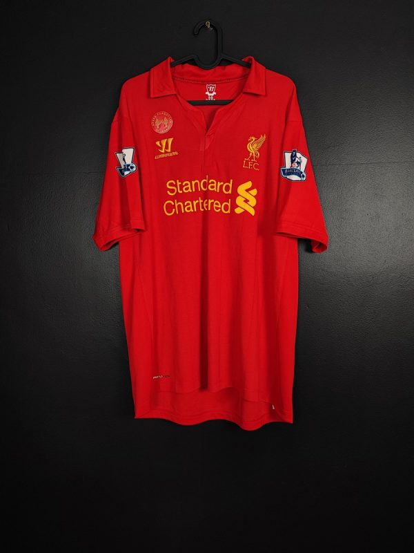 Koszulka piłkarska Liverpool 2012/13 Home Warrior [XL]