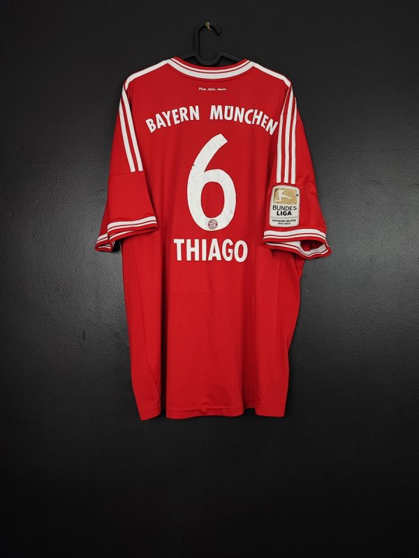 Koszulka piłkarska Bayern Monachium 2013/14 Home Adidas Thiago #6 [XXL]