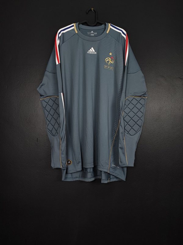 Koszulka piłkarska reprezentacji Francja 2010/11 GK Adidas [XL] Long