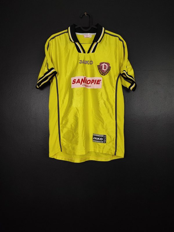 Koszulka piłkarska Dynamo Drezno 1997/98 Home Jako #13 [S] Match Issue