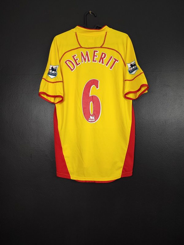 Koszulka piłkarska Watford 2006/07 Home Diadora Jay DeMerit #6 [M]