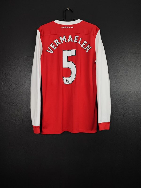 Koszulka piłkarska Arsenal 2010/11 Home Nike Thomas Vermaelen #5 [S] Long