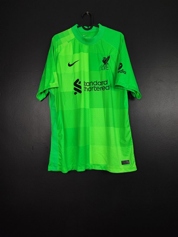 Koszulka piłkarska Liverpool 2021/22 GK Nike [XL]